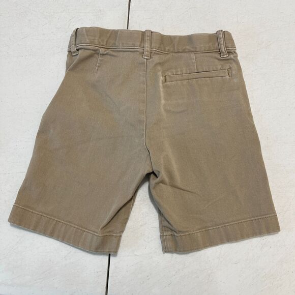 Crewcuts Shorts Boys 6 Brown Adjustable Stretch Gramercy Flex Chino Preppy Club - Picture 2 of 10